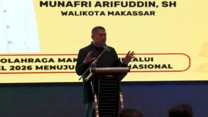 Tak Sekadar Cetak Atlet, Munafri Ingin Olahraga Makassar Gerakkan Ekonomi Lewat Sport Tourism