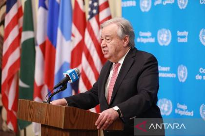 Sekjen PBB desak konflik AS-Iran diselesaikan lewat perundingan
