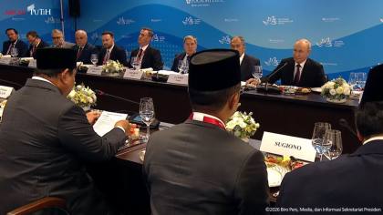 Putin ke Prabowo: Indonesia Mitra Rusia Paling Kunci di Asia Pasifik