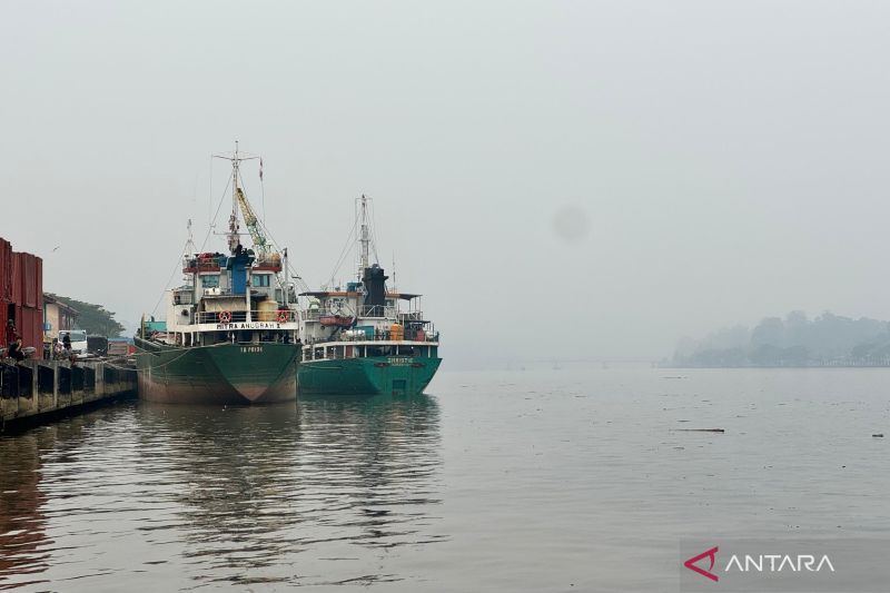 Jarak pandang di Kaltara hanya 500-4.000 meter akibat asap karhutla