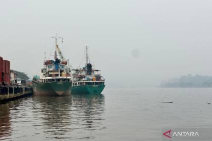 Jarak pandang di Kaltara hanya 500-4.000 meter akibat asap karhutla