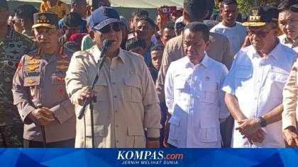 Prabowo ke Korban Gempa NTT: MBG Mau Diteruskan atau Tidak?