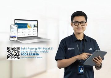 Kini Bukti Potong Pajak Pensiunan Dapat Diunduh Melalui TOS TASPEN!