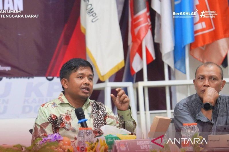 KPU minta parpol NTB bersihkan data anggota sebelum verifikasi pemilu