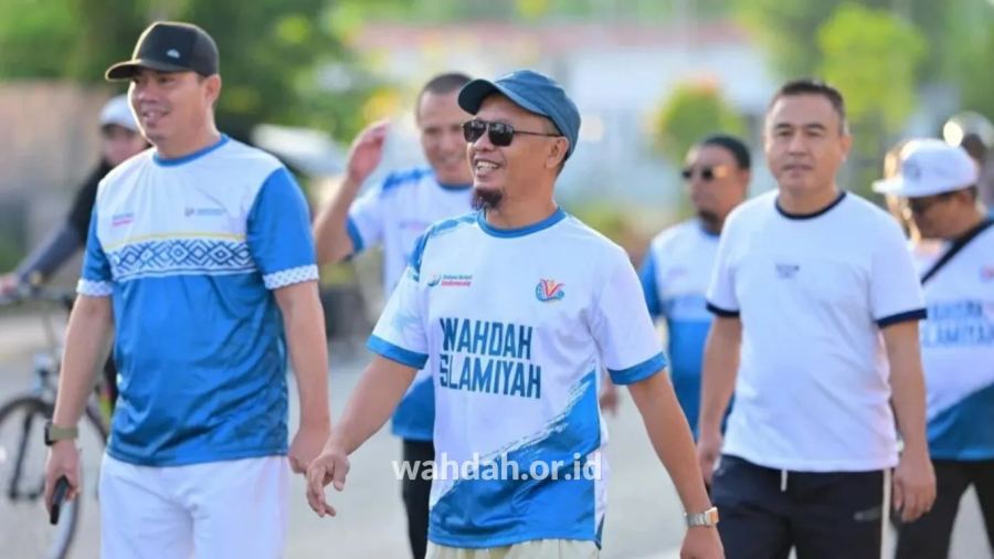 Road to Muktamar V, Wahdah Islamiyah Gorontalo Tunjukkan Kiprah Lewat Fun Walk