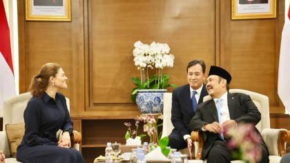 Tiba di Indonesia, Putri Mahkota Swedia Kunjungi Jakarta dan Lombok