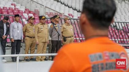 17.800 Personel Gabungan Dikerahkan Amankan Persija vs Persib di GBK