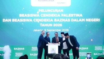 200 Mahasiswa Palestina Bakal Dapat Beasiswa S2 dari BAZNAS dan Kemdiktisaintek