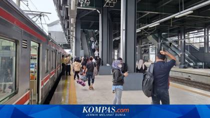 KRL Parungpanjang-Tanah Abang Hari Ini 28 Agustus Hanya sampai Palmerah