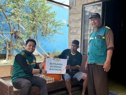 Pia Mirah Salurkan Zakat Usaha Melalui WIZ untuk Bantu Warga Prasejahtera di Gowa