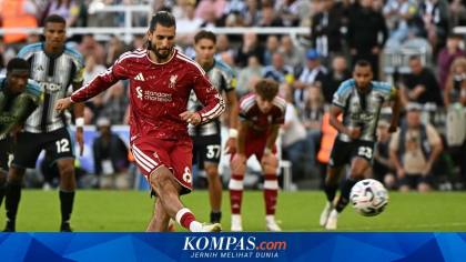 Hasil Newcastle United vs Liverpool. The Reds Selamatkan 1 Poin di Detik Akhir