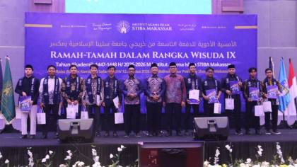 Malam Jelang Wisuda IX, IAI STIBA Makassar Gelar Ramah Tamah Bersama Calon Wisudawan