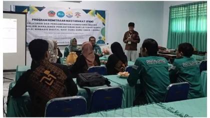 PNUP Dorong Kompetensi Digital Guru MPLB SMKN 1 Barru