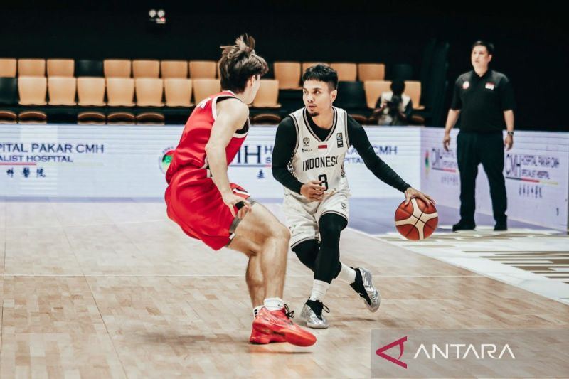 Indonesia kalah 63-77 lawan Malaysia