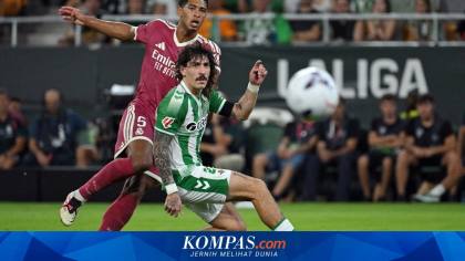 Hasil Real Betis Vs Real Madrid 1-0: Los Blancos Apes di Babak Kedua
