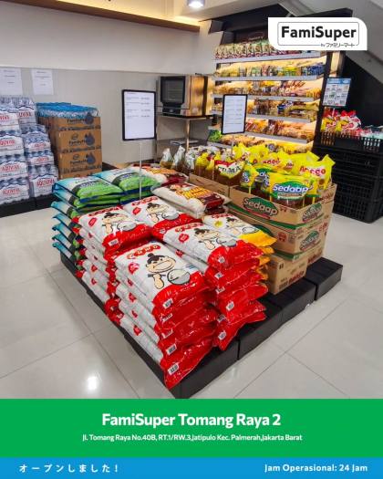Promo Minyak Goreng, Beras dll di FamilyMart Hari Ini, Plus Diskon Grand Opening di Tomang Raya