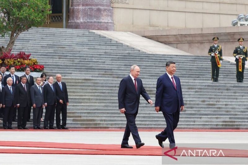 Putin sampaikan belasungkawa ke Xi Jinping usai tanah longsor di China
