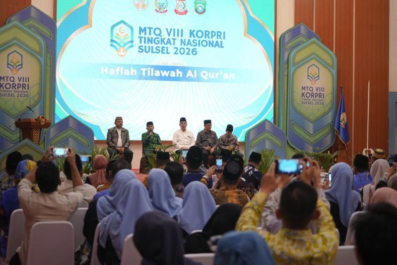 Sebanyak 117 kafilah ikuti MTQ Korpri Nasional di Makassar