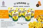 Rumah BUMN BRI Bawa Keripik Pisang Lokal Tembus Pasar Malaysia dan Hong Kong