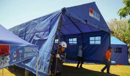 Muhammadiyah Bangun Rumah Sakit Lapangan Berstandar WHO untuk Korban Gempa NTT