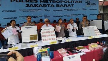 Polres Jakbar Bongkar Kasus Uang Palsu Rp 1,5 M, 11 Pelaku Ditangkap