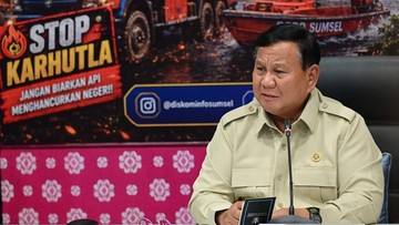 Prabowo: Tahun Ini Salah Satu El Nino yang Terkuat