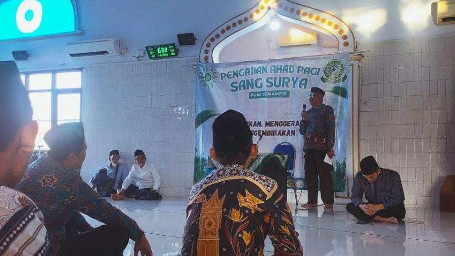 Ketua PCM Semampir Sampaikan Kabar Gembira Perkembangan Muhammadiyah dan AUM