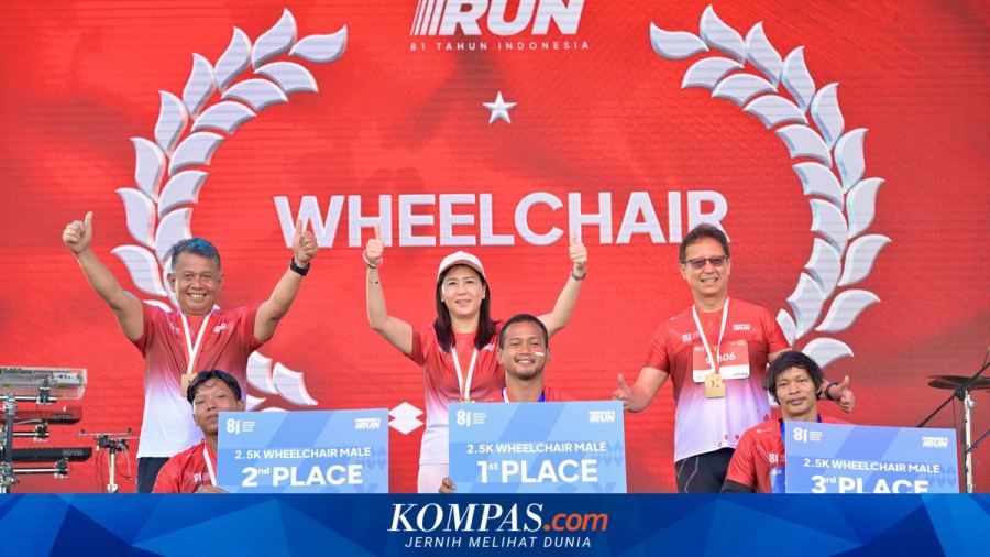 Pelari Kursi Roda hingga Atlet Lari Nasional Ramaikan Merdeka Run 2026