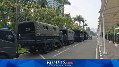 Suasana DPR Menjelang Demo 27 Agustus: Jalan Mulai Disterilkan, Pengamanan di Dalam Diperketat
