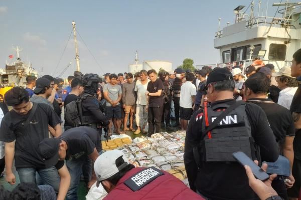 BNN Bongkar Penyelundupan 800 Kg Ketamin di Natuna Utara, Modus Baru Manfaatkan Vape