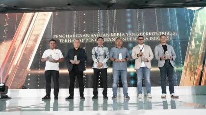 Imigrasi Makassar Raih Penghargaan Pengembang Lentera Imigrasi dari Ditjen Imigrasi