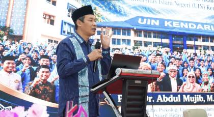 UIN Kendari Awali Perkuliahan, Gelar Seminar Nasional Sekaligus Peringatan Maulid Nabi Muhammad SAW