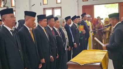 Nama-Nama 88 Pejabat Administrator, Pengawas dan Fungsional Muna Barat Dilantik Bupati La Ode Darwin