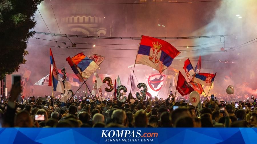 Serbia Gegap Gempita, Mahasiswa Gen Z Akhiri 14 Tahun Rezim Penguasa