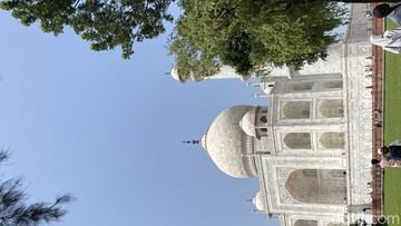 Melihat Taj Mahal: Ukiran Aksara Arab, Gerbang Merah, dan Kisah Raja Mughal