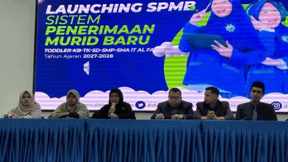 SPMB 2027/2028, SIT Al Fatih Makassar Buka 17 Rombel
