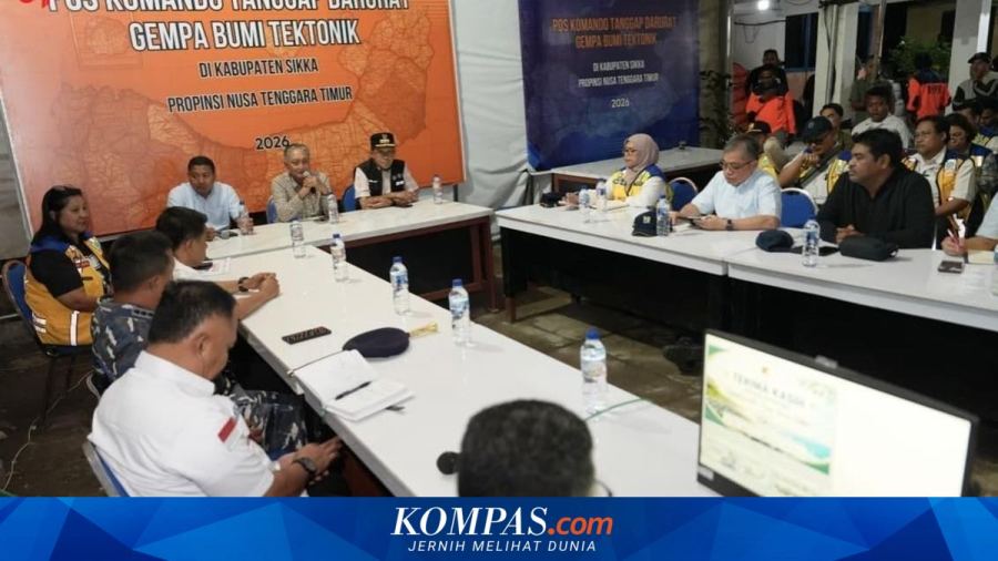 Pascagempa Sikka, Menteri PU Pastikan Jalan Nasional yang Sempat Terputus Kembali Dibuka