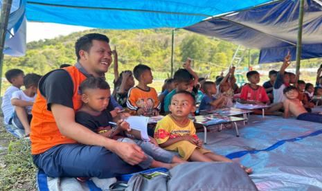Rumah Zakat Menggelar LDP bagi Anak-Anak Terdampak Gempa di Manggarai Timur