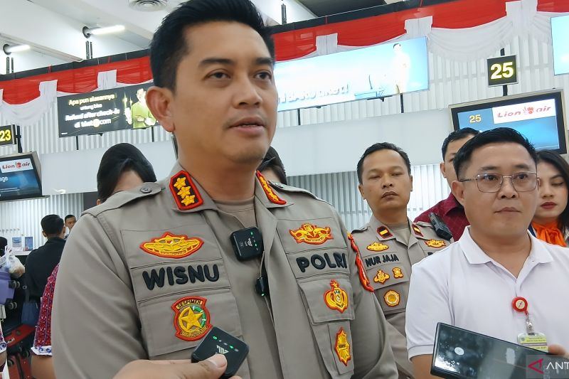 523 personel Polri diterjunkan mitigasi erupsi Anak Krakatau di Soetta