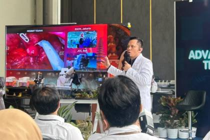 RSCM sukses lakukan operasi ginekologi jarak jauh pertama di Indonesia