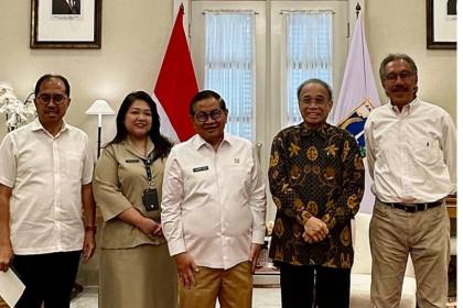 Indroyono, Pramono bahas rencana Jakarta jadi pusat industri hiburan
