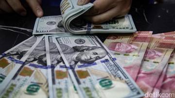 Dolar AS Turun Tipis ke Level Rp 17.715