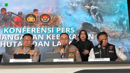 Polri Sebut Mayoritas Tersangka Karhutla Merupakan Petani Ladang dan Pekerja Serabutan