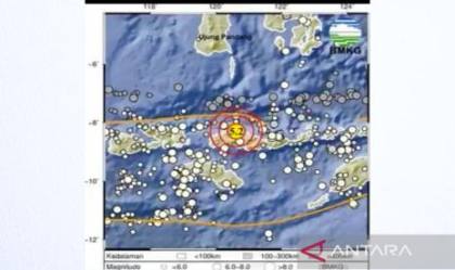 Gempa Magnitudo 5,2 Guncang Ruteng NTT, BMKG: Tak Berpotensi Tsunami