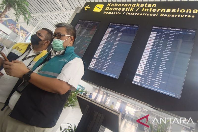 25 penerbangan di Supadio terdampak erupsi Gunung Anak Krakatau