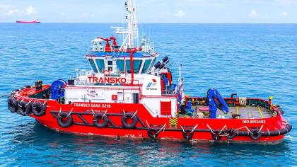 24 Jam Siaga, Kapal Transko Dara 3218 Jaga Distribusi Energi dari RU Balongan