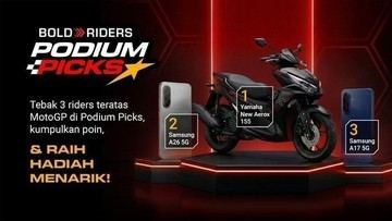 Tebak Juara MotoGP Aragon di Sini, Menangkan Yamaha Aerox 155