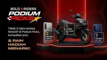 Tebak Juara MotoGP Aragon di Sini, Menangkan Yamaha Aerox 155