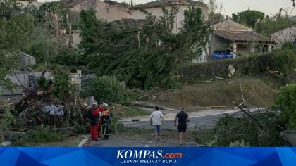 Tornado Terjang Perancis: Angin 117 Km per Jam, Rusak 300 Rumah
