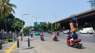 Lalin Kendaraan di Tol dan Arteri Jakarta Kembali Normal Pagi Ini